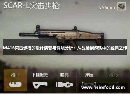 M416突击步枪的设计演变与性能分析：从战场到游戏中的经典之作